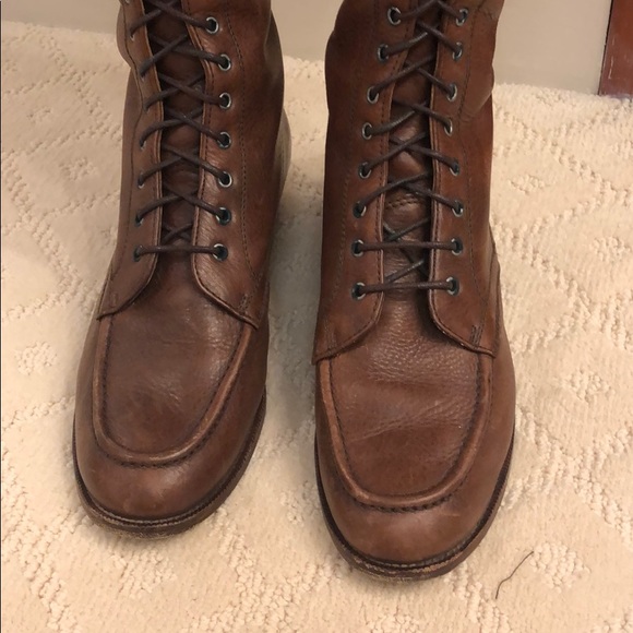 Ralph Lauren Lace up Boots - Picture 4 of 10